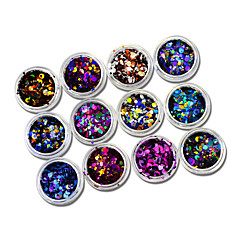Glitter Gel Nails Aka Rockstar Beauty Skeptic 24 Colors Nail Art Glitter Powder Dust Decoration Kit For Acrylic Tips Uv Gel Diy Drop