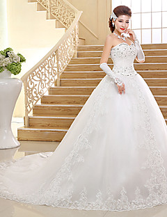 elegant short princess wedding dress american