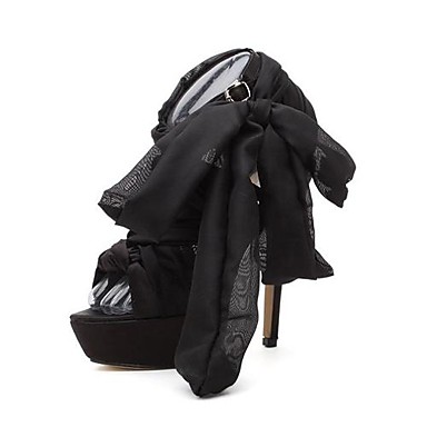 satin tie shoes