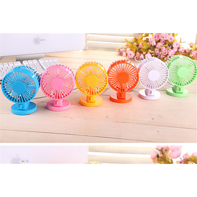 4" Mini Portable Stand Handless USB Desktop Fan Cooler for Note/Indoor