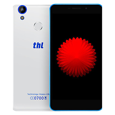 Original THL T9 5.5'' Android 6.0 4G Smartphone with Fingerprint ID (Dual SIM Quad Core 5 MP 1GB 8GB Grey / White)